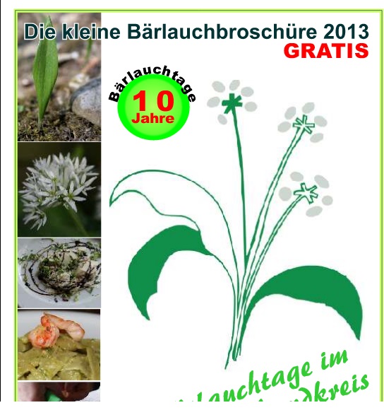 Bärlauch-Broschüre (Puchheim 2013)