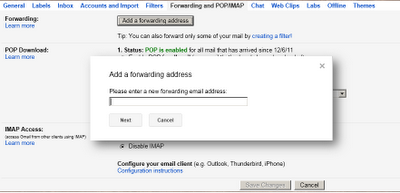 Email forwarding