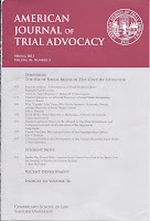 Blog Law Online: Article Analyzes Online Research About Jurors Blog Law Online: Article Analyzes Online Research About Jurors