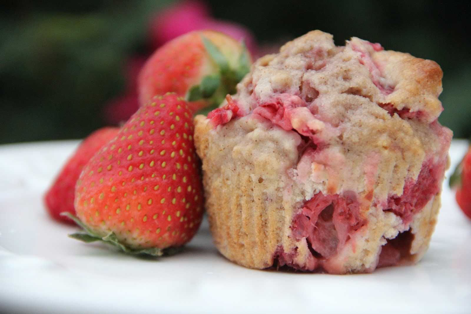 Fresh Strawberry Muffins Recipe | Mix and Match Mama