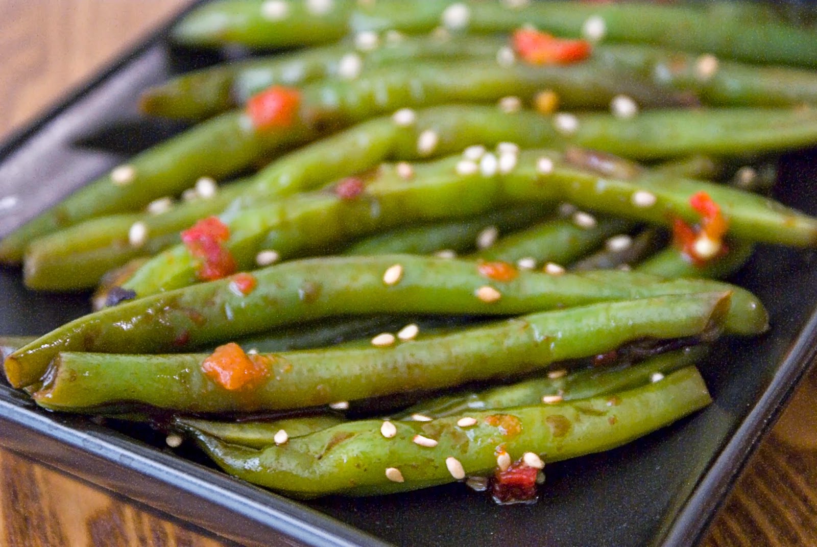 The Hungry Lovers: Spicy Szechuan Green Beans