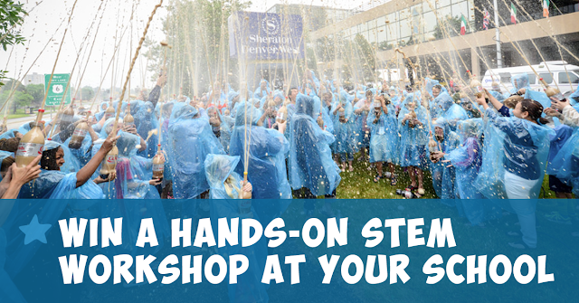 Win a hands-on STEM Workshop at your school, teacher training 