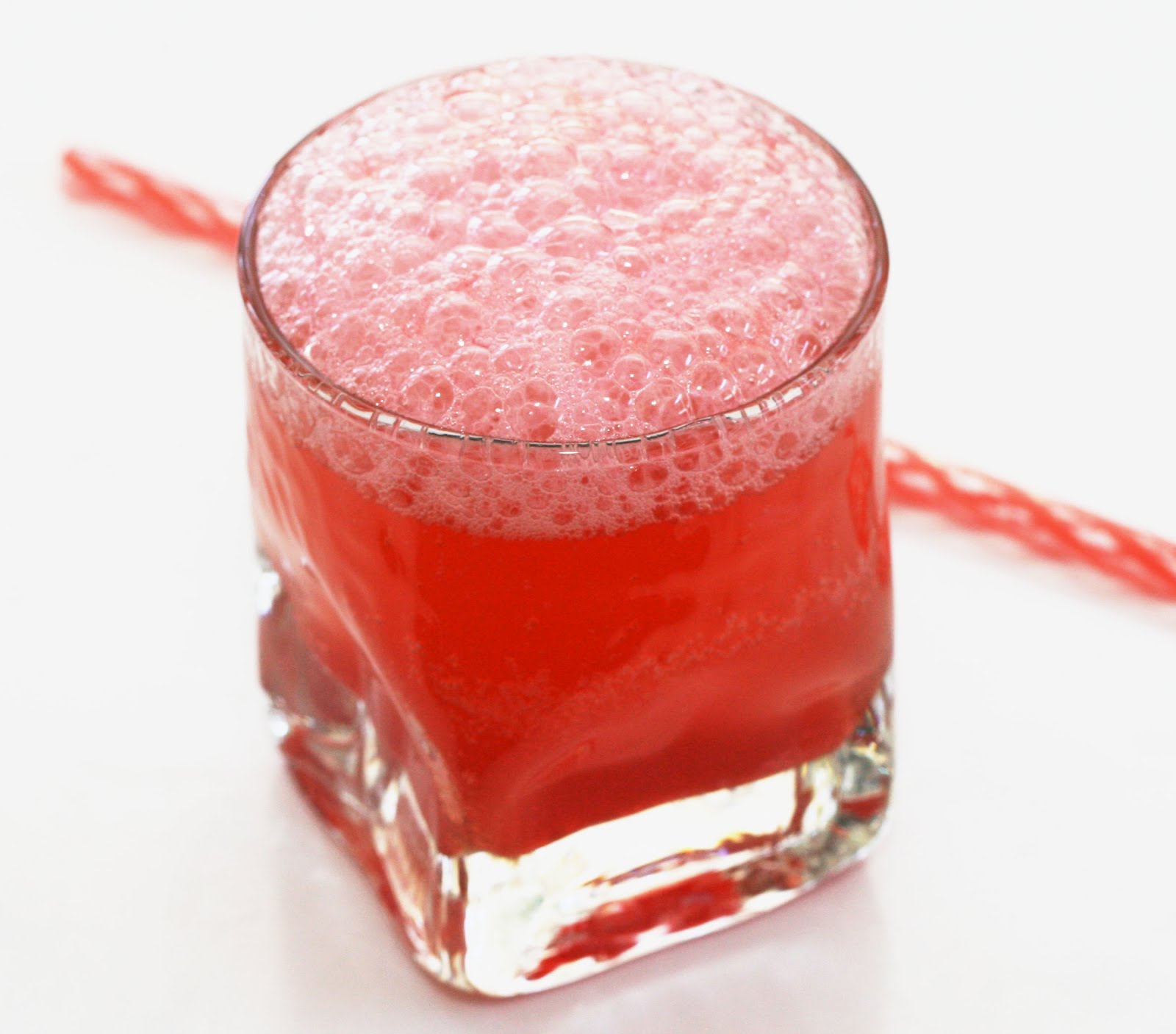 Coconut & Lime Rhubarb Mint Sparkler