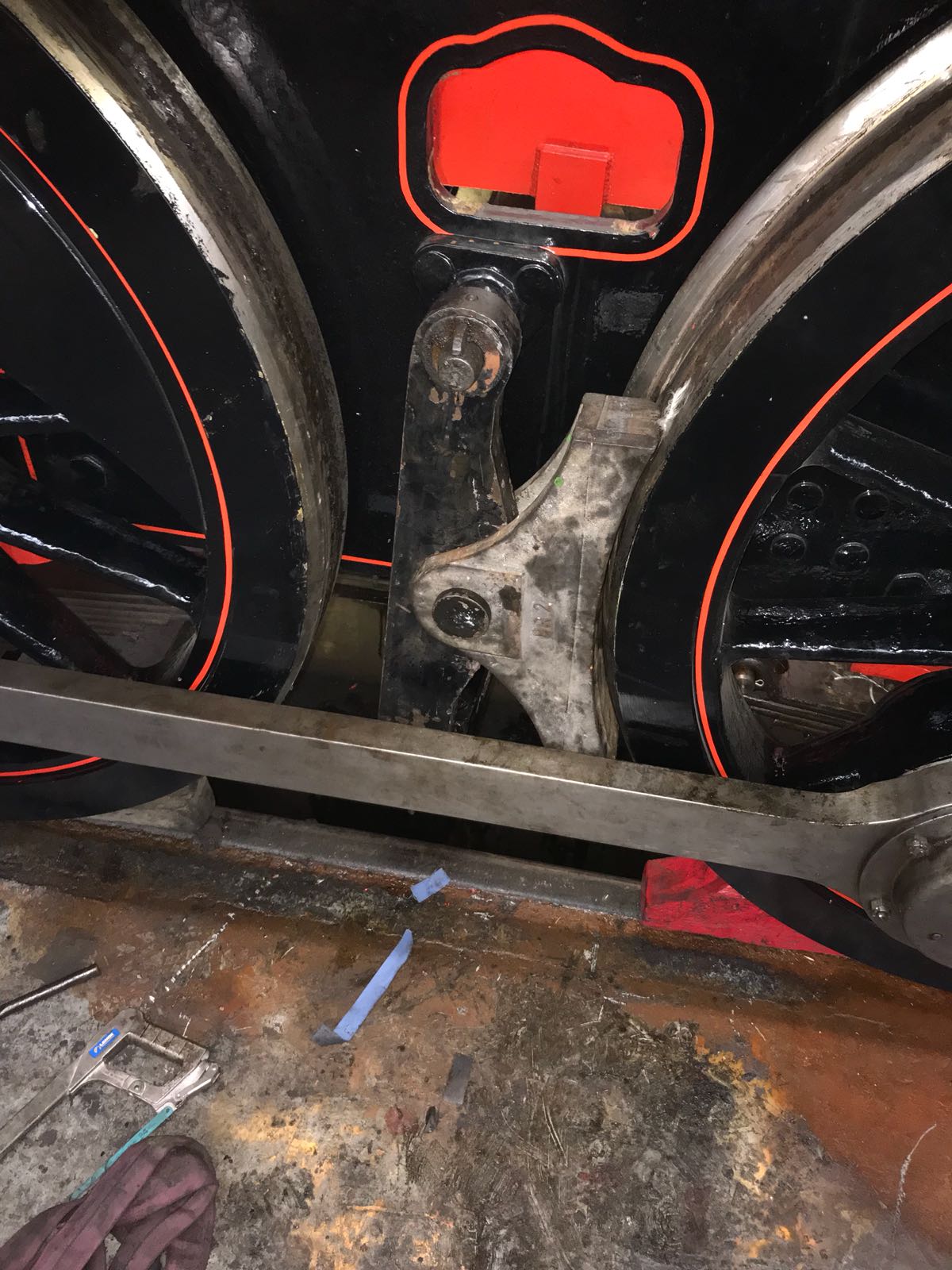 North Tyneside Steam Railway 401 Brake Fitting