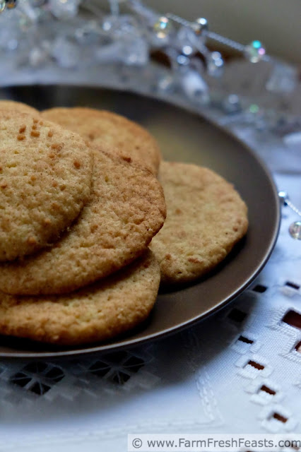 Pure maple syrup sweetens these seasonal treats. Rolled in a maple sugar and cinnamon coating, this refined sugar free version of the classic Snickerdoodle celebrates the bounty of a northern winter.