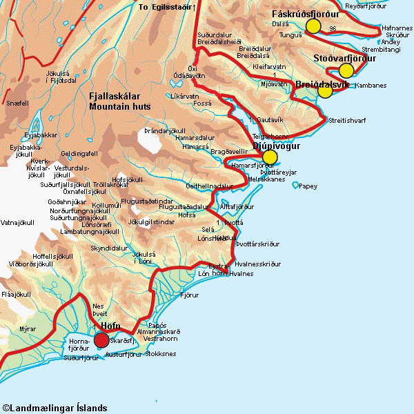 Pueblo de Hofn en Islandia Viajar con niños por el mundo Paco y Vero