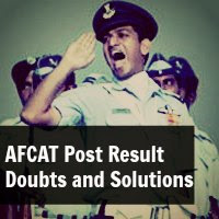 AFCAT Post Result Doubts and Solutions
