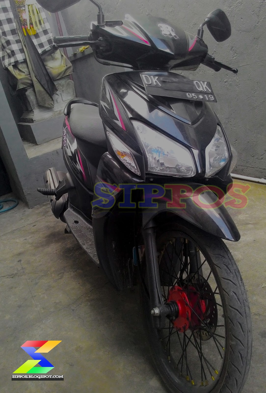 Download 85 Modifikasi Motor Vario Standar Terbaik Dan Terupdate