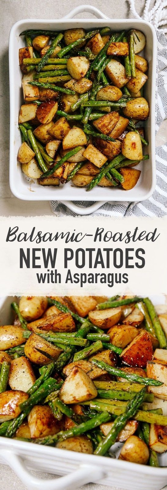BALSAMIC ROASTED NEW POTATOES WITH ASPARAGUS #balsamic #roasted #potatoes #asparagus #veggies #vegetarianrecipes #veganrecipes BALSAMIC ROASTED NEW POTATOES WITH ASPARAGUS #balsamic #roasted #potatoes #asparagus #veggies #vegetarianrecipes #veganrecipes