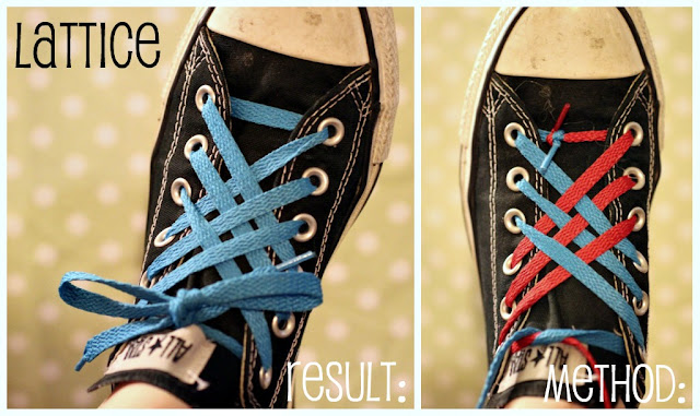 The Freckled Fox: Tutorial: creative shoe lacings