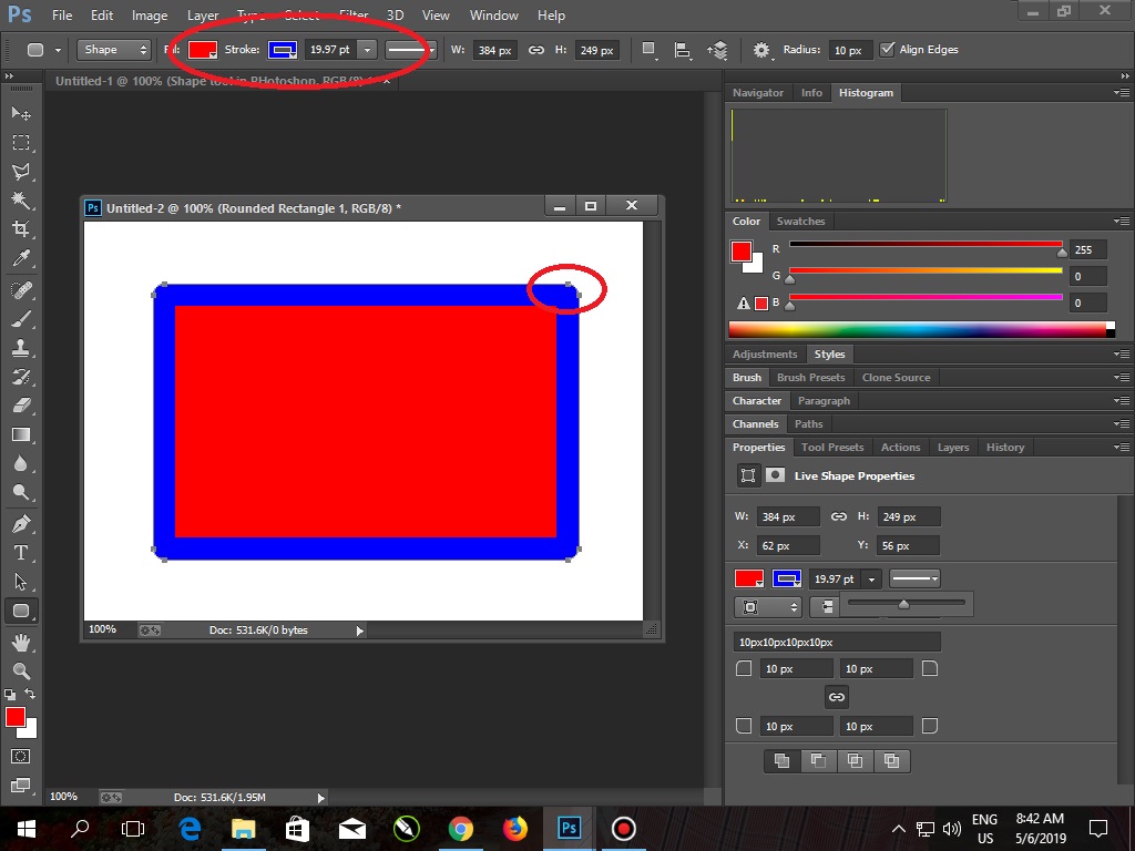 How To Find Rounded Rectangle Tool In