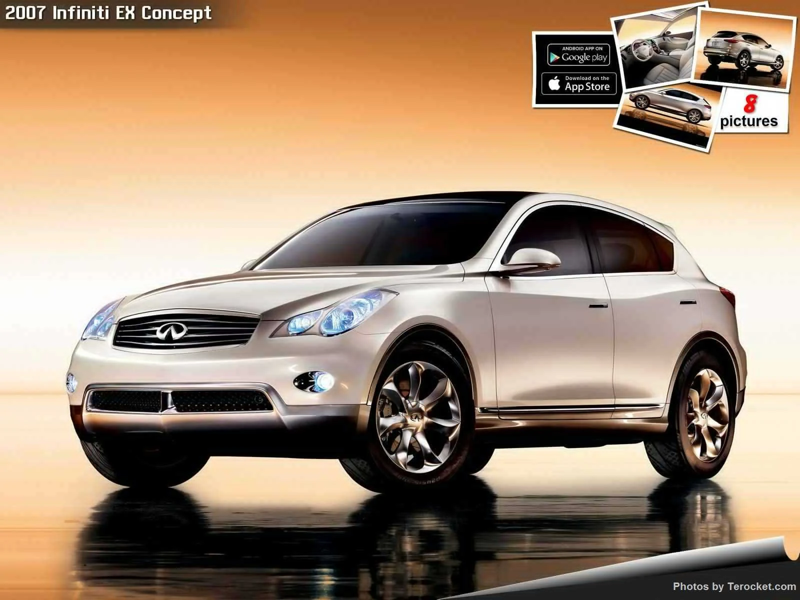 Hình ảnh xe ô tô Infiniti EX Concept 2007 & nội ngoại thất