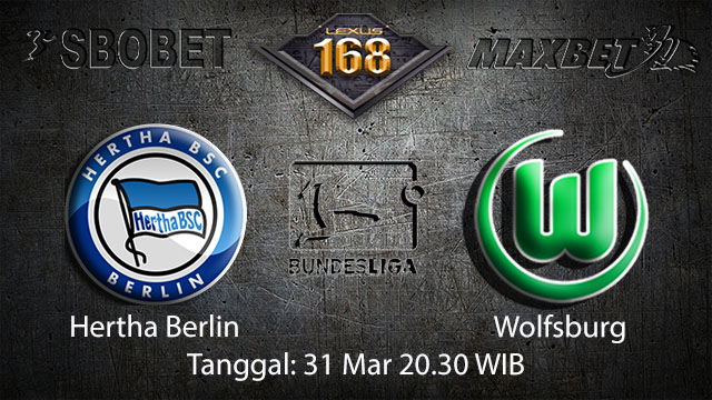 BOLA88 - PREDIKSI TARUHAN BOLA HERTHA BERLIN VS RB WOLFSBURG 31 MARET 2018 ( GERMAN BUNDESLIGA )