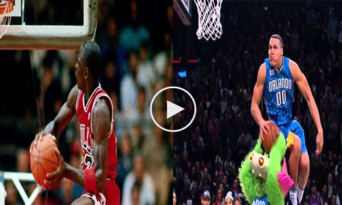 NBA Compares the 2 of the greatest Slam Dunk Contest