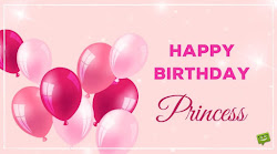 birthday daughter wishes happy quotes princess 1st message balloons sweet marathi 3rd mom bday daughters dad pink 18th wish mother