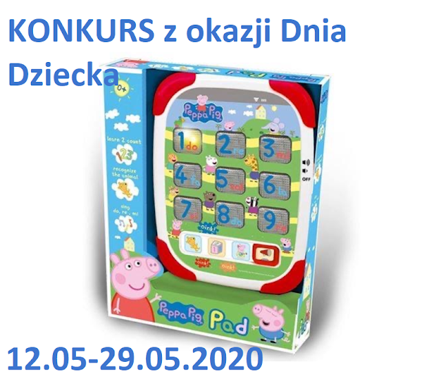 Wygraj tablet ze Świnką Peppą Konkurs