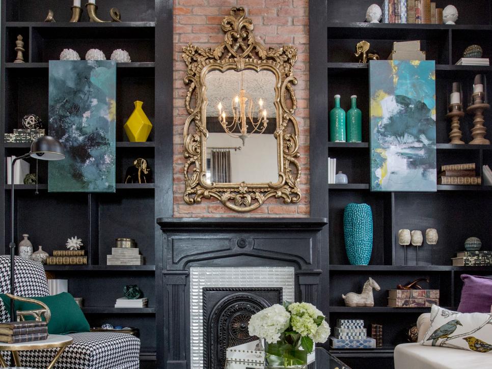 Property Brothers New Orleans pictures of renovated living room