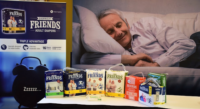 Range of Friends diapers along with the recently launched Overnight variant Range of Friends diapers along with the recently launched Overnight variant