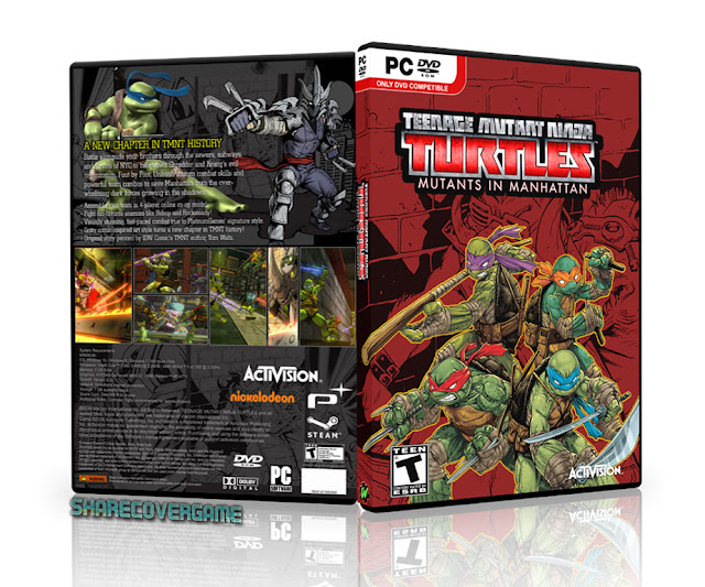 Teenage Mutant Ninja Turtles  Mutants in Manhattan Cover Box