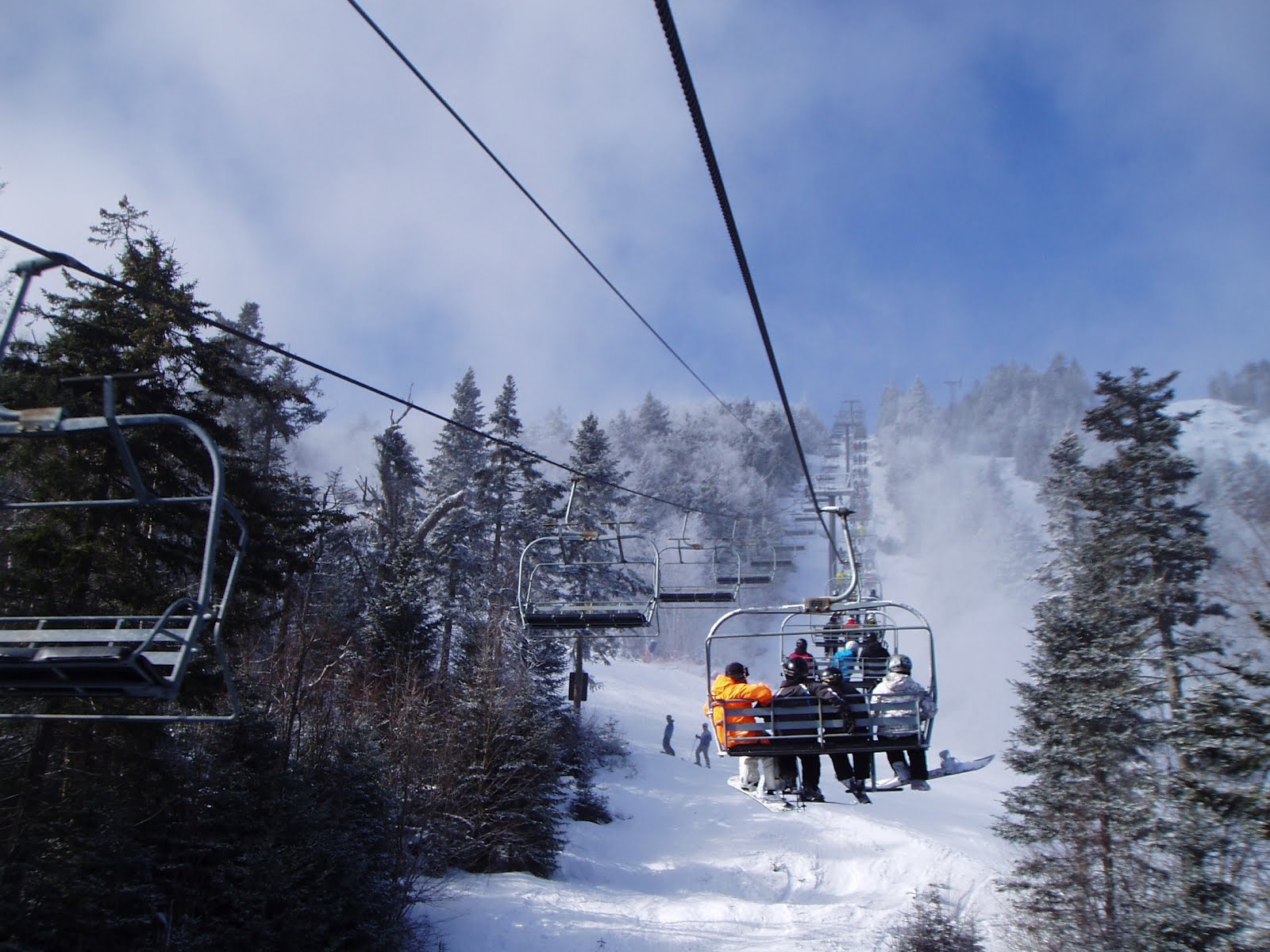 Gore's Straightbrook chairlift on February 4, 2012