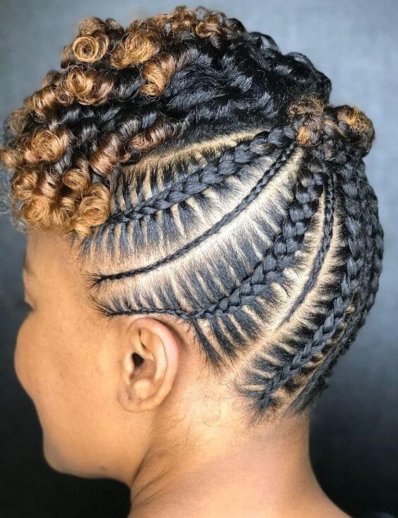 31 Trendy Cornrows Braids Hairstyles For Black Women To Copy In