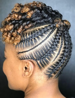 ✘ 31+ Trendy Cornrows Braids Hairstyles For Black Women To Copy In 2020 Cornrows Braided hairstyles are a trendy style for the African American women community ✘ 31+ Trendy Cornrows Braids Hairstyles For Black Women To Copy In 2020