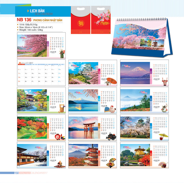 In lịch để bàn theo yêu cầu In lịch để bàn theo yêu cầu