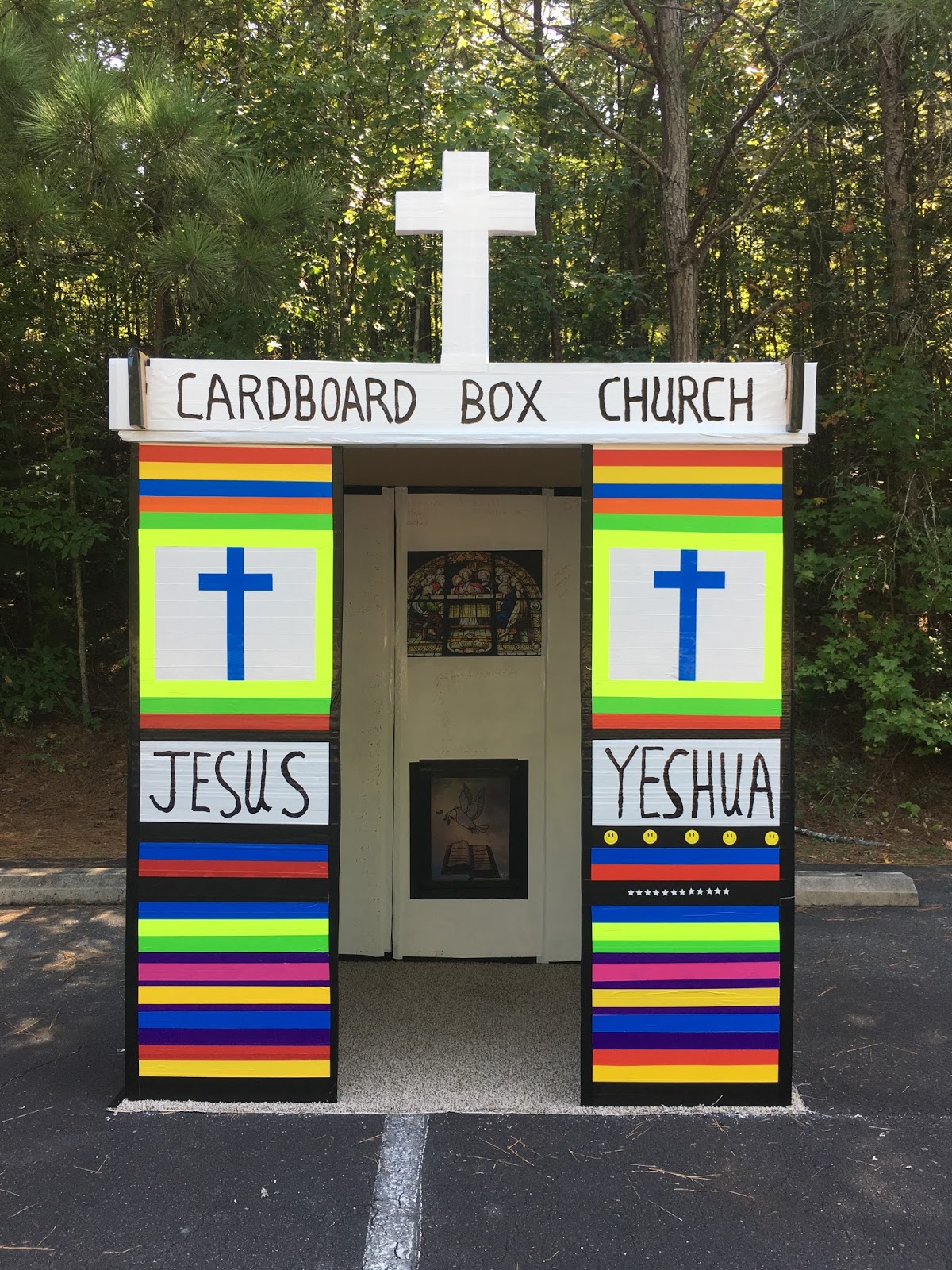 Cardboard Box Church: Cardboard Box Church is a "New Thing"