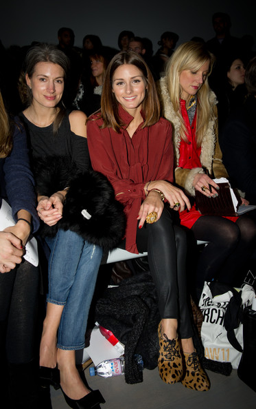 Hills Freak: Olivia Palermo: Front Row at Erdem AW 2011 