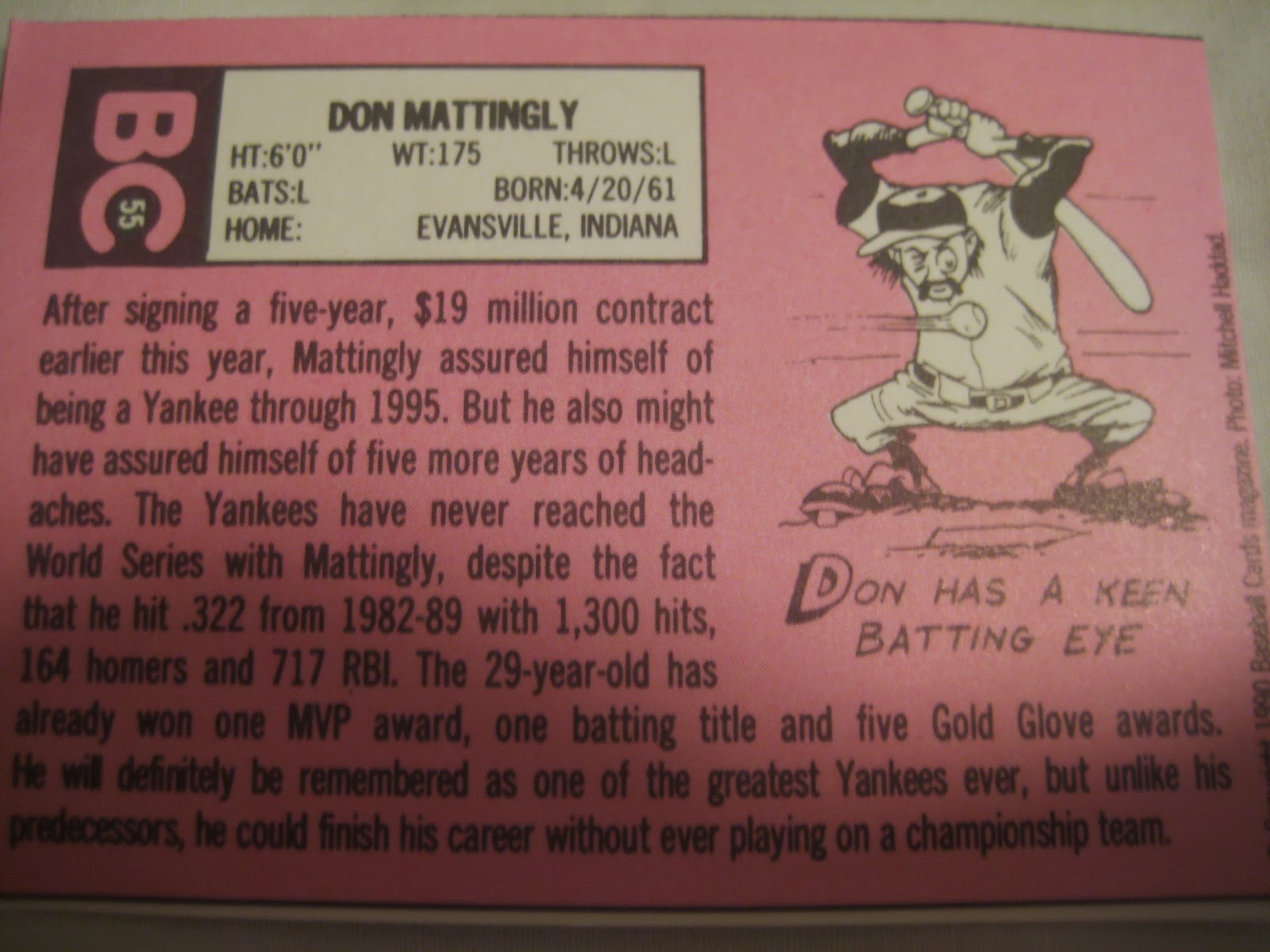 Baseball Cards Come to Life! 1990 Baseball Card Magazine cards