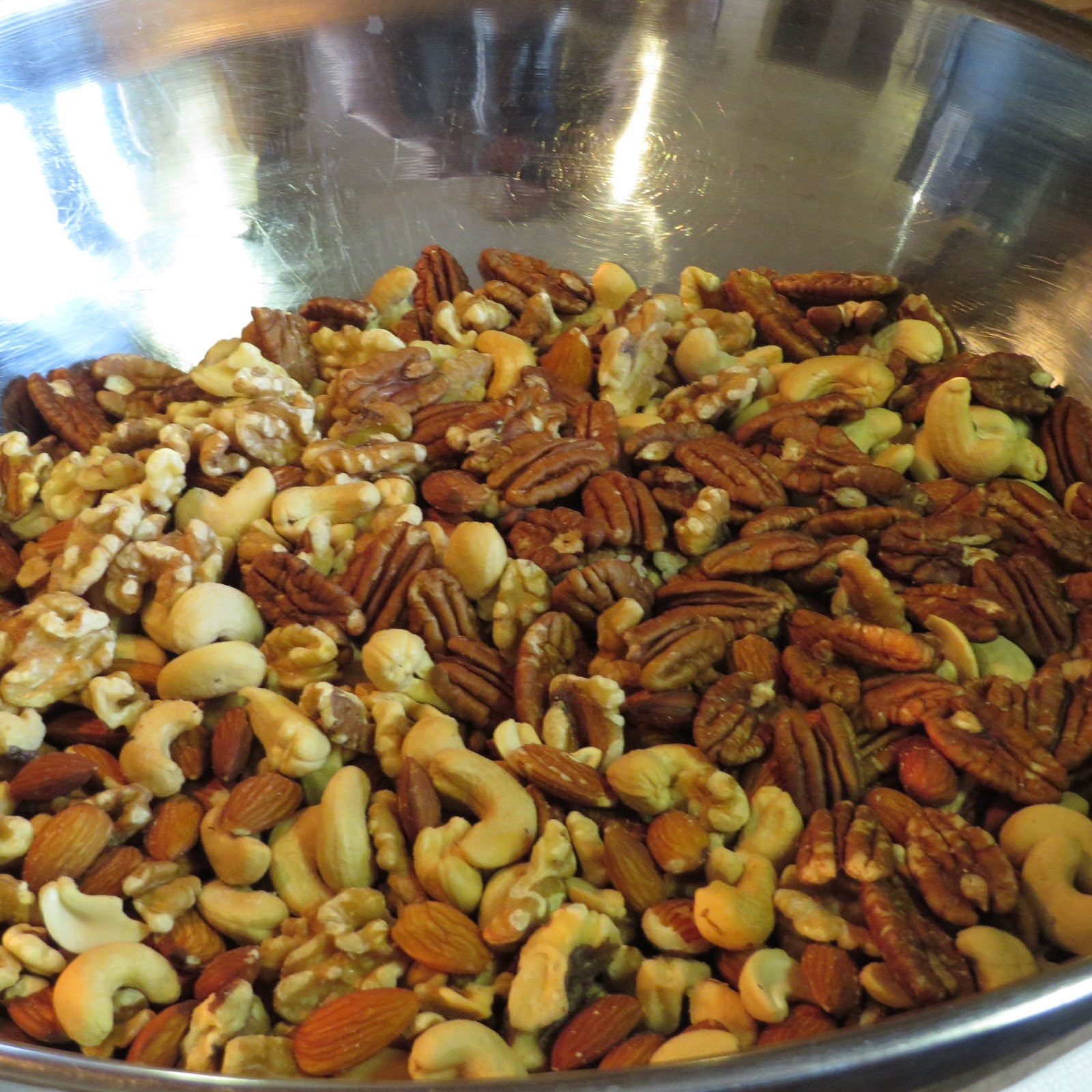 Tracy's Living Cookbook Salted Caramel Nuts from Ina Garten