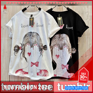 MRTT026T202 TUMBLR TEE 2 warna Keren BMGShop