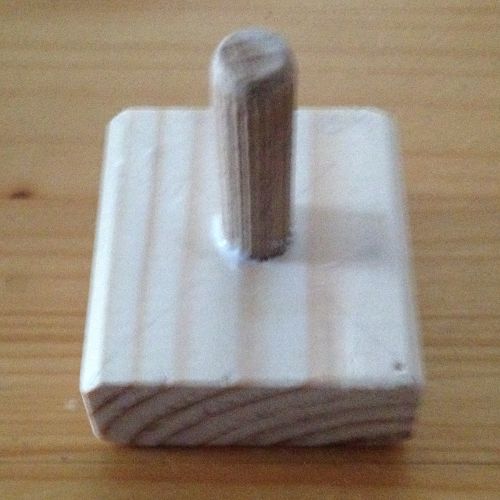 MroMax 8 X 80 Mm Tassello In Legno Forno Essiccato Scanalato Legno Duro Smussato 50pcs - Foto 5