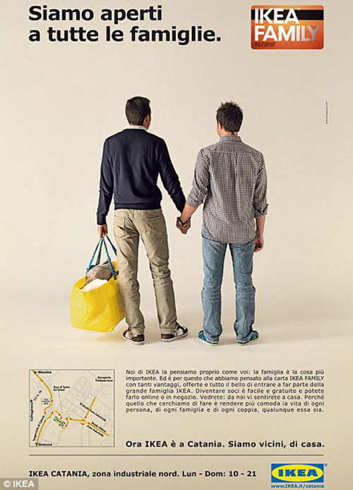 Ikea Gay Ad 110