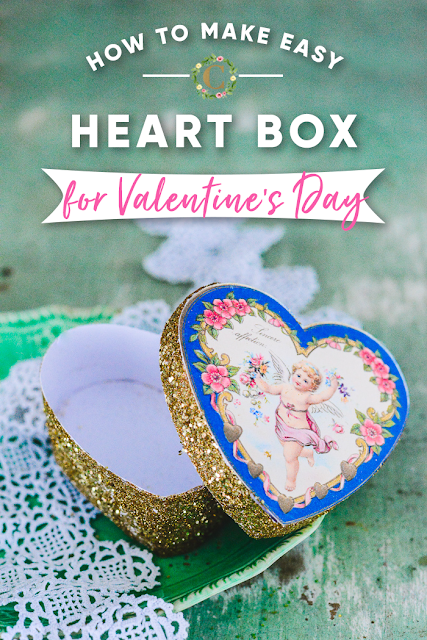 How to make a Valentine's Day heart box.