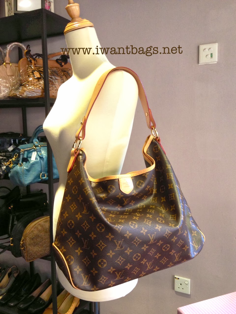 I Want Vintage | Vintage Designer Handbags: Louis Vuitton Delightful MM (M40353)