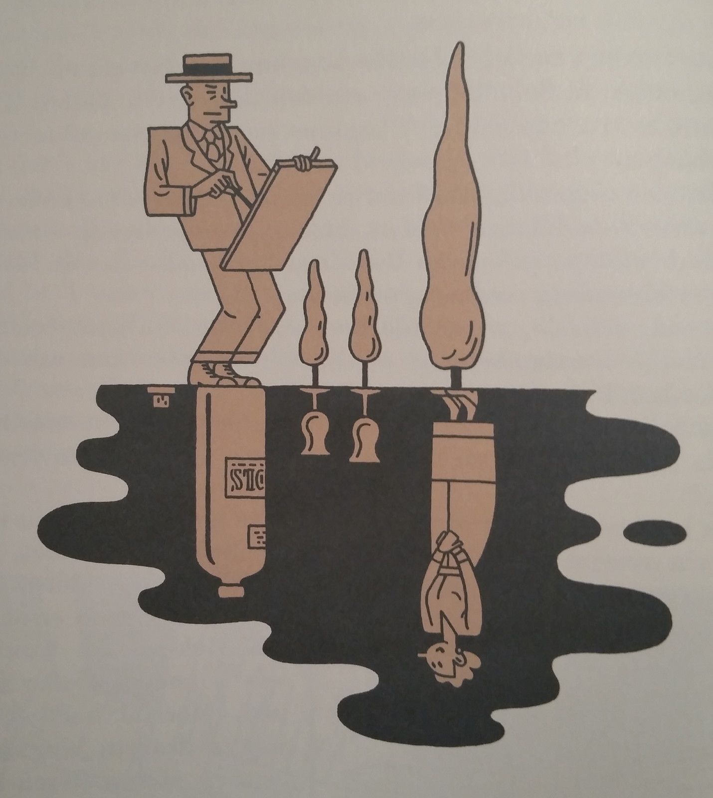 Joost Swarte Blog &quot;Ons hoofd is rond om onze gedachten de