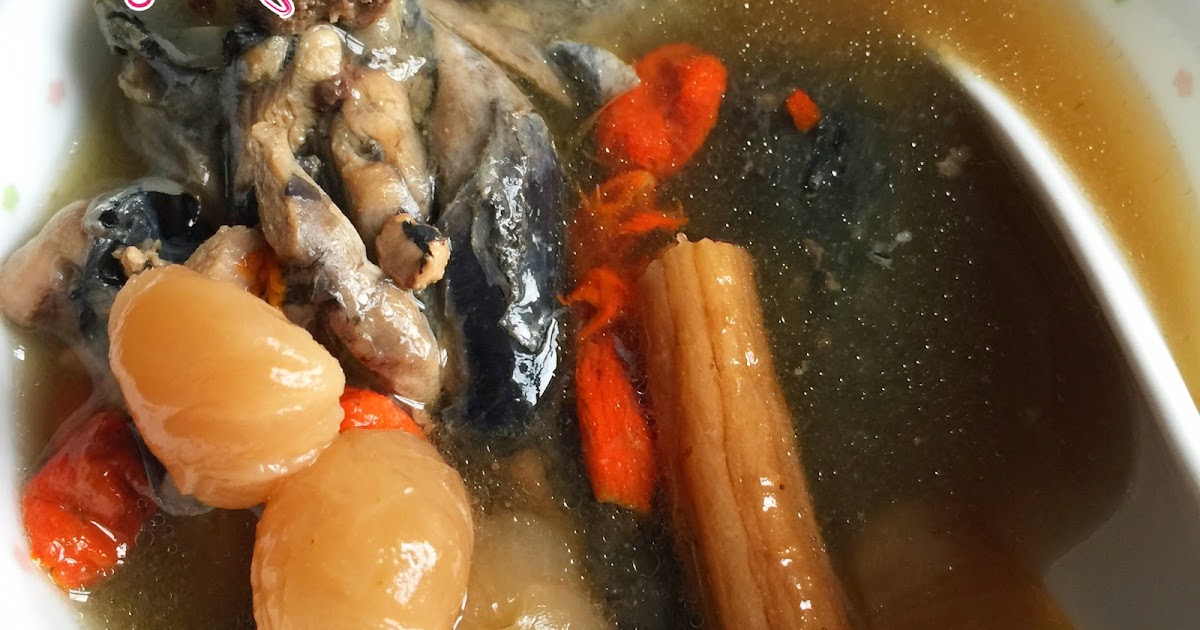 Miki's Food Archives Black Chicken Dang Shen Soup (aka Codonopsis
