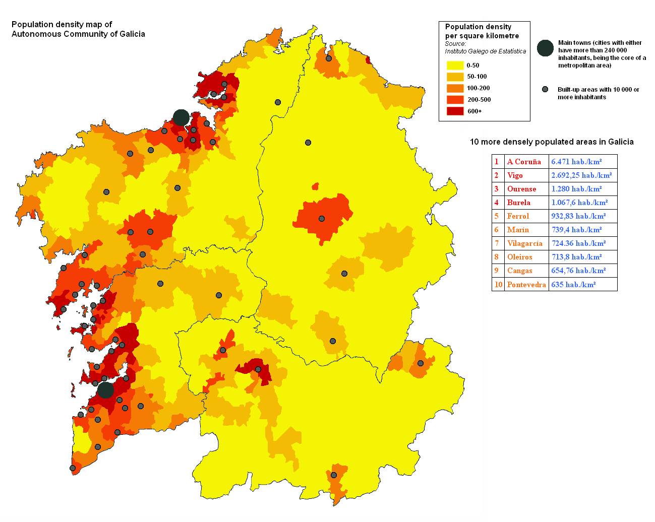 THE WORLD OF THE GEOGRAPHY Mapa