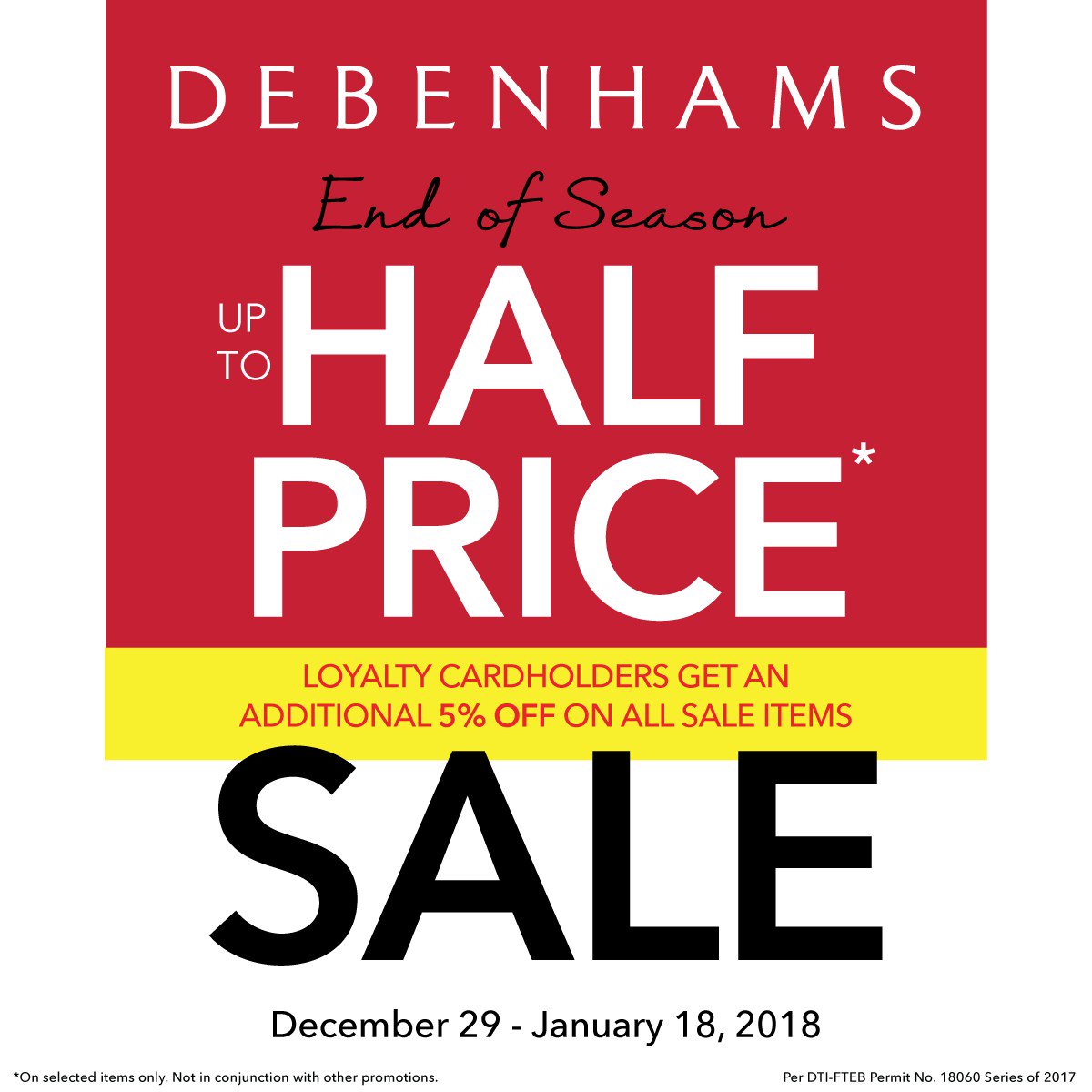 debenhams toy sale 2018