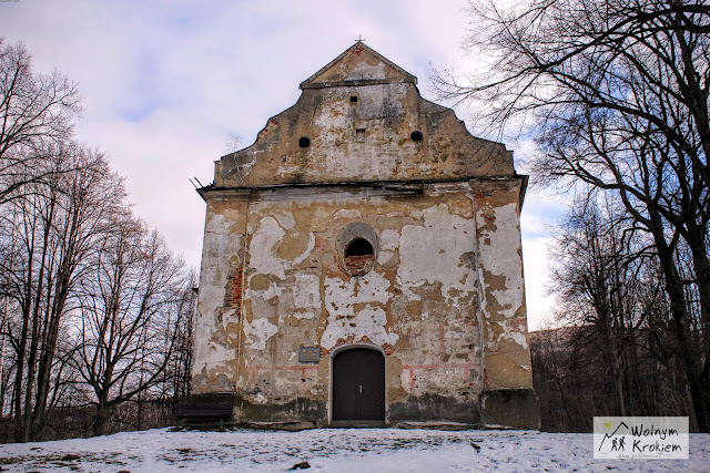 Biskupia Kopa - Góry Opawskie (KGP) zimą