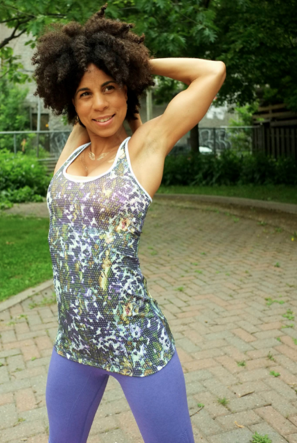 Lululemon Floral Sport Power Y, Iris Flower In The Flow Crops