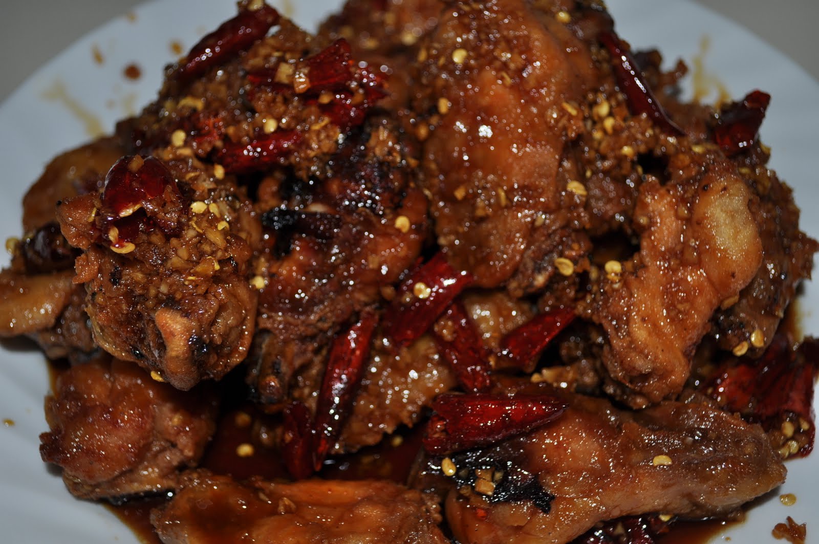 Zeravlar Recipes Honey Garlic Chilli Fried Chicken Wings