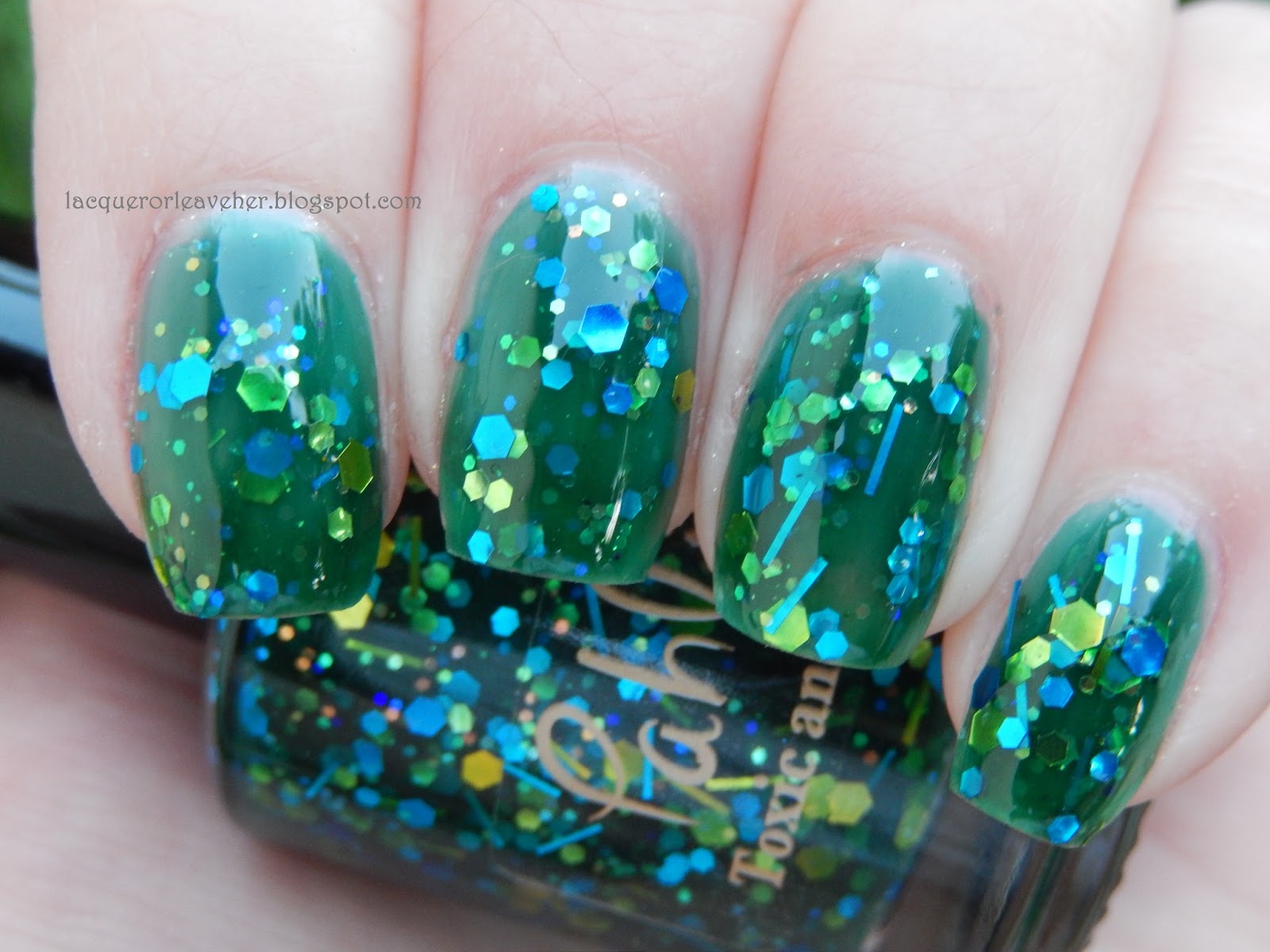 Lacquer or Leave Her! Before & After Bridge over troubled waters