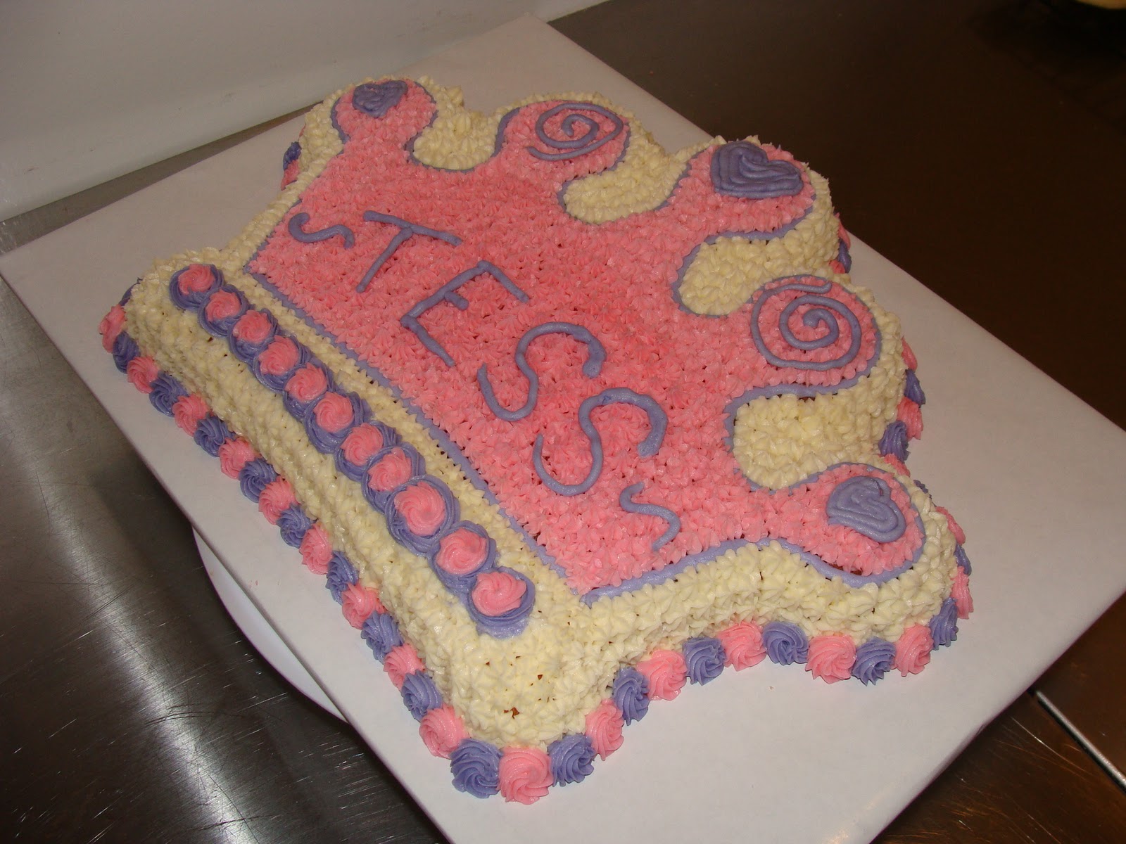 Door County Custom Cakes and Cookies Tess' Princess Birthday!