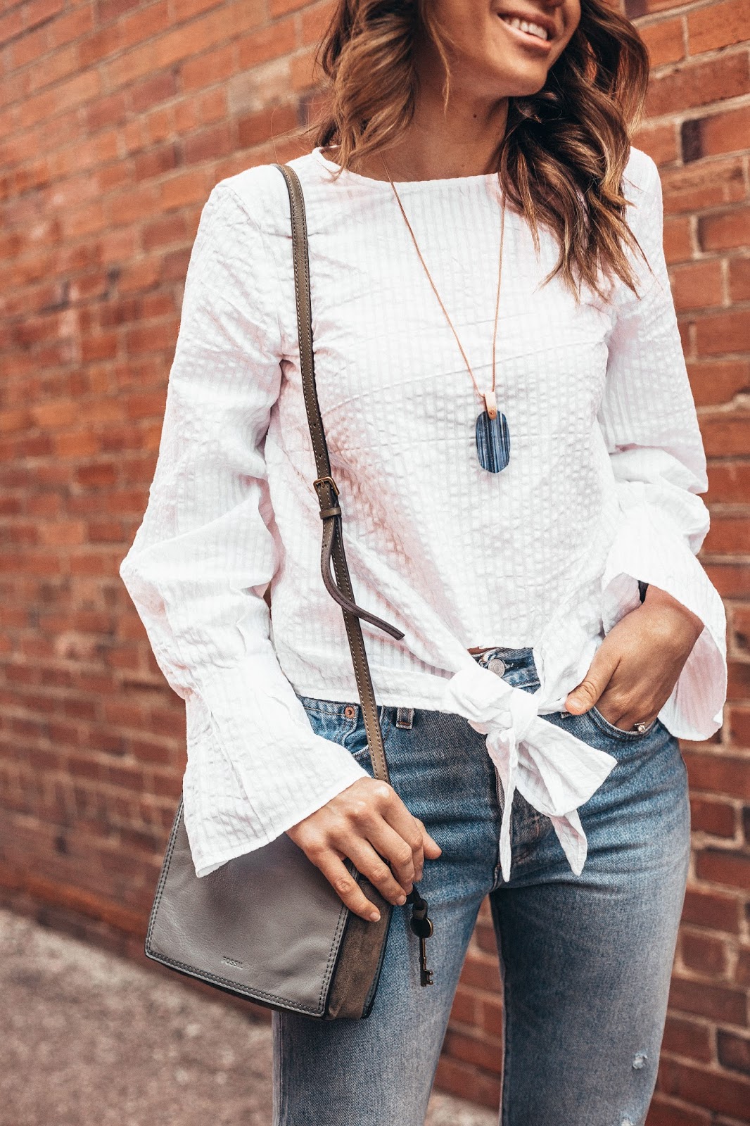 5 Cute White Tops For Spring by popular Colorado style blogger Eat Pray Wear Love