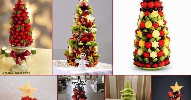 Awesome Food: Christmas Fruits Trees