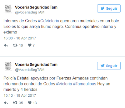 Riña y motin deja un muerto y 4 heridos en penal de Ciudad Victoria Tamaulipas