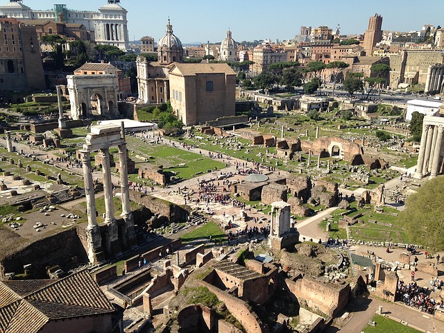 Roma Viajar Familia Foro romano antigüedad historia