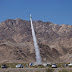 Out of this world: Moment 61-year-old limo driver blasts himself off the ground on a homemade steam-powered ROCKET at 325mph to prove that the earth is shaped liked a frisbee - and comes back down to Earth with a bang (6 Pics)